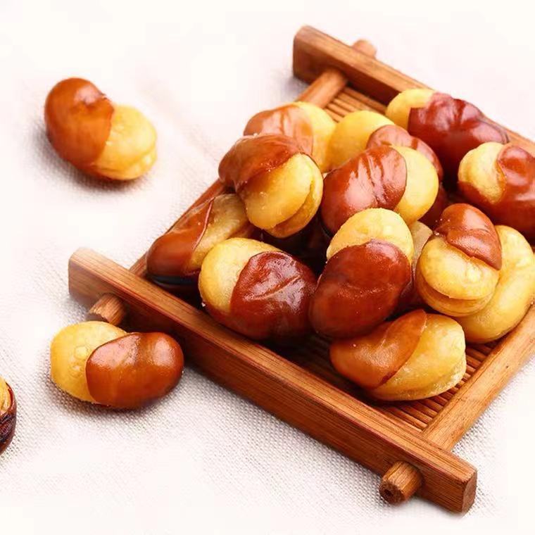 Bai Cao Wei Orchid Bean Salted Roasted Flavor 100g Box Standard 80 Packs Nuts Snack Office Casual Snacks Orchid Beans 