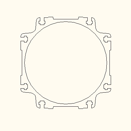 供应四方181内径伺服电机/铝拉伸机壳 电动机配件