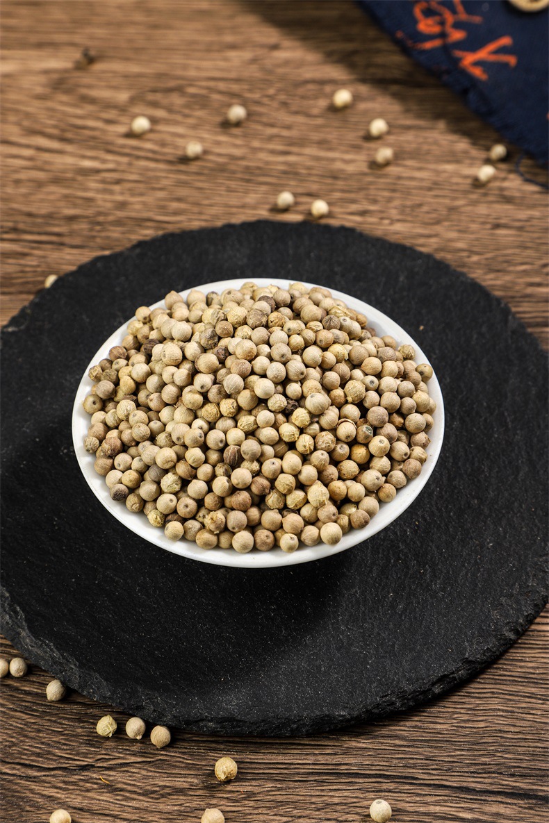 White Peppercorns Bai Hu Jiao 500g Dried Hainan Whole Pepper Grains for Cooking Marinades and Herbal Tea key features