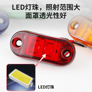 Wordless Led Truck Side Light Truck Side Light Width Indicator Light Indicator Light Side Light Side Light Ship Signal Light 1071