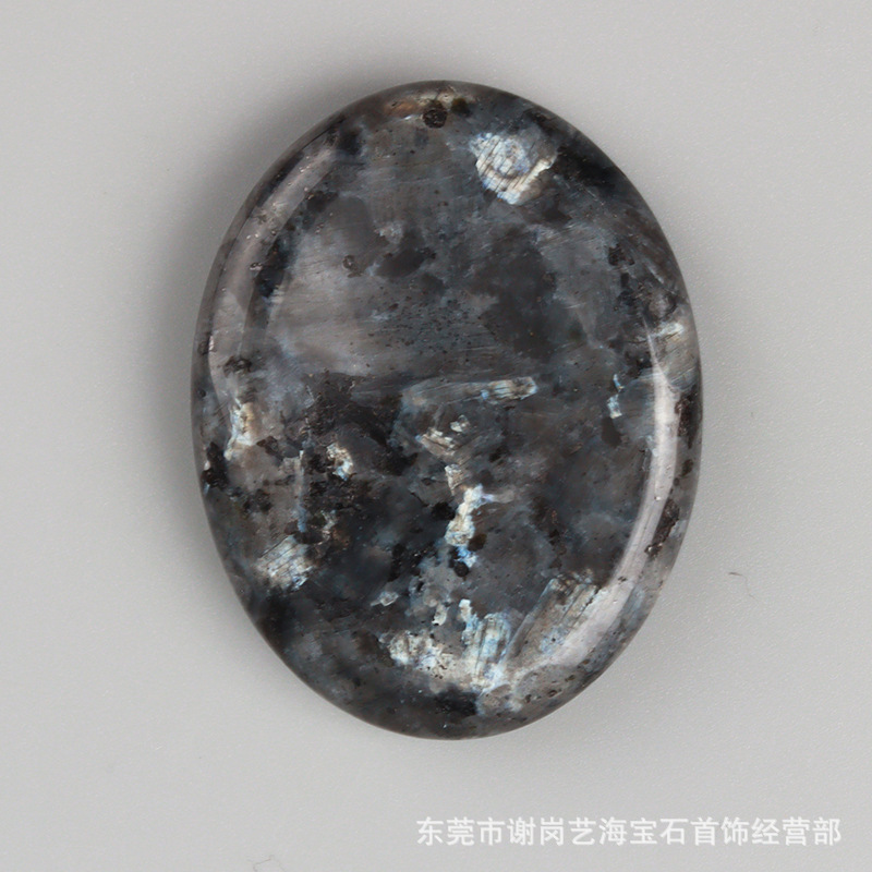 クロスボーダー爆発天然水晶親指石玉卵型親指マッサージ石worry stone忘憂石|undefined
