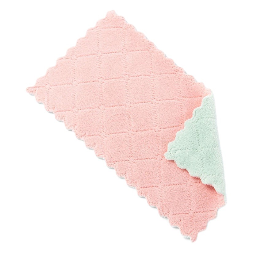 Nórdico color paño de plato absorbente espesado mantel toalla cocina antiadherente aceite sin pelusa trapo de limpieza toalla de mano