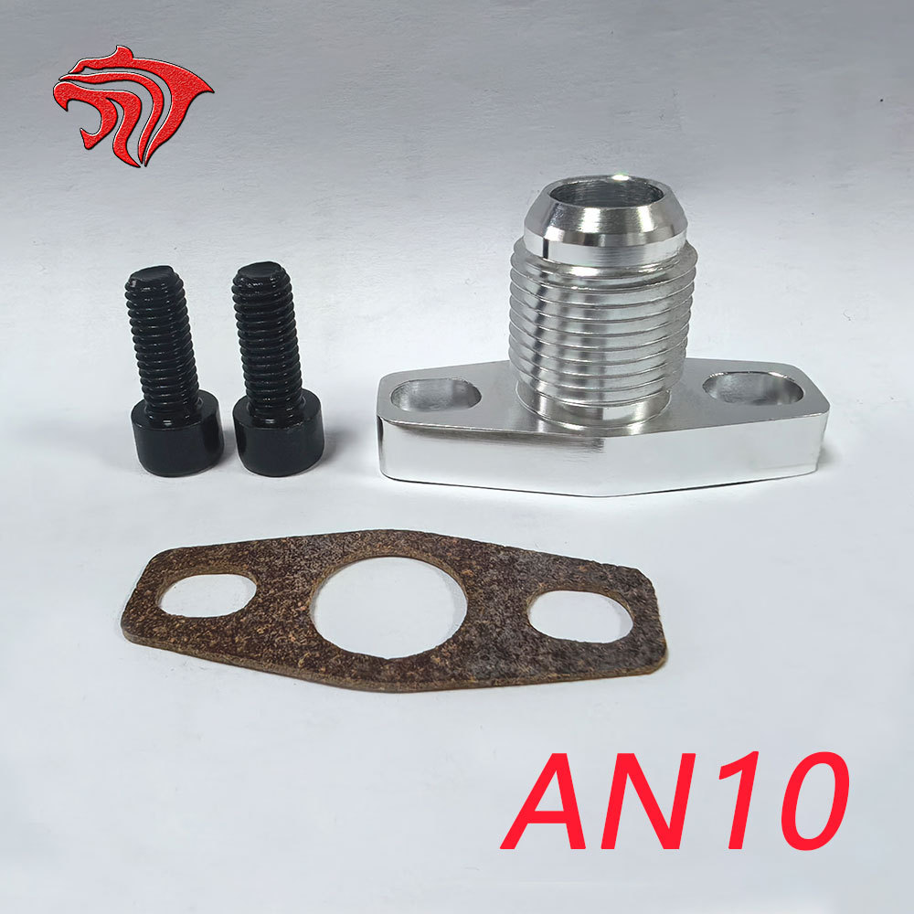 Car Modification Accessories an Aluminum Alloy Gt28Gt30 Turbocharger Flange Turbine Oil Inlet Repair Flange Sleeve