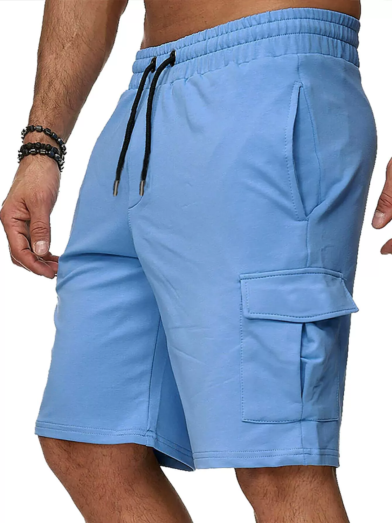 Short sports trousers, shorts for gym, overall for leisure, (Cross-border trading), plus size