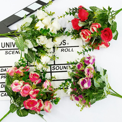 simulation rose Bouquet of flowers Bouquet of flowers table Northern Europe a decoration Botany a living room Place A large area engineering decorate