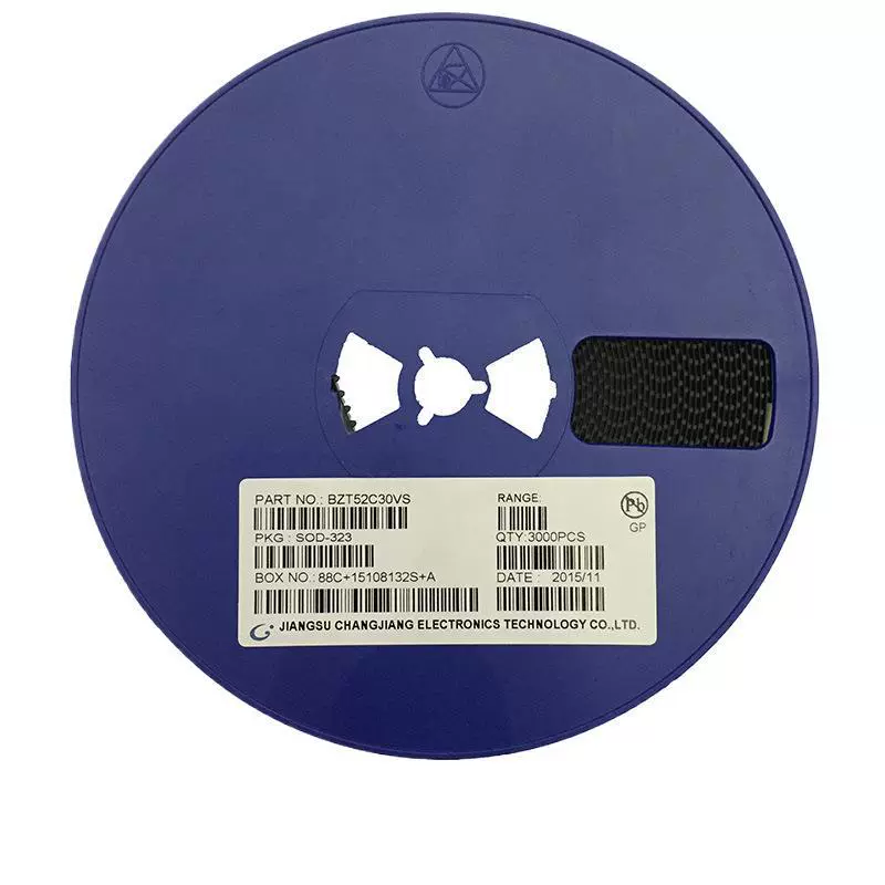 0805 贴片 齐纳二极管 BZT52C30S WQ SOD-323封装 长电 LRC MDD
