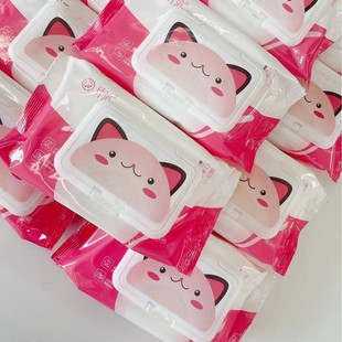 Big Sale Half-Price Cleaning Wipes Small Package Cooling Face Cleansing Wipes Baby Hand and Mouth Wipes Portable