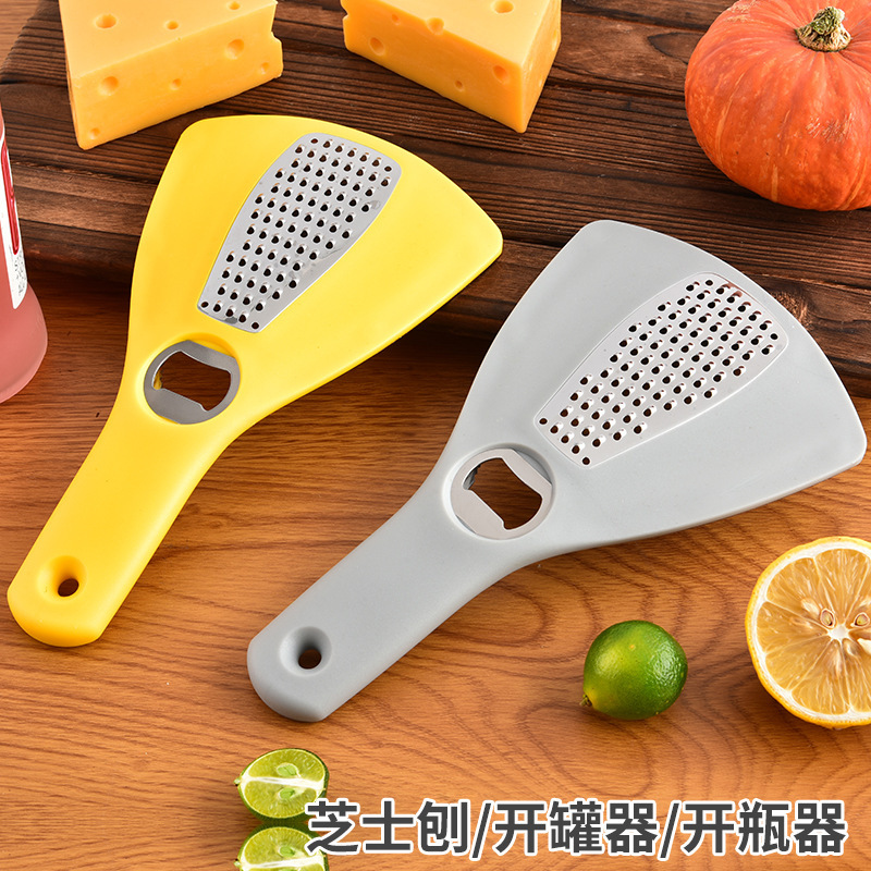 多機能缶切り、栓抜き、家庭用チーズおろし器、屋外用ポータブルビール缶オープニングツール|undefined