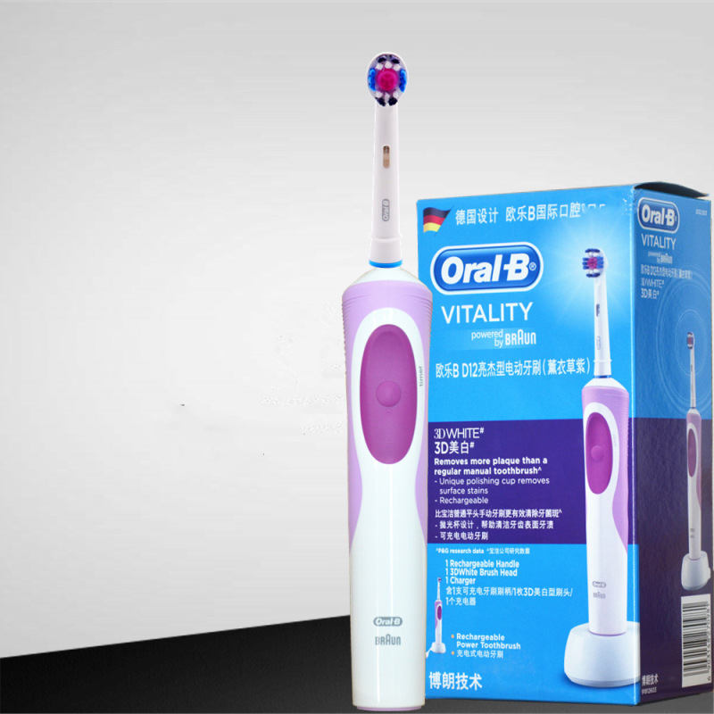 Oralb/欧楽b電動歯ブラシd12成人充電回転式d100軟毛自動歯ブラシ|undefined