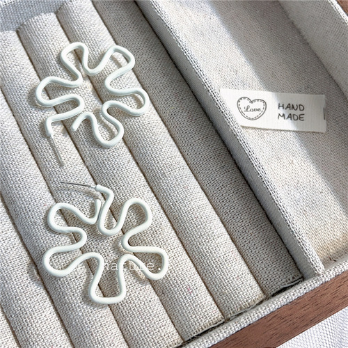 Tang Yan's same style earrings S925 silver needle yellow flower earrings earrings for women  new spring and summer personalized earrings trend