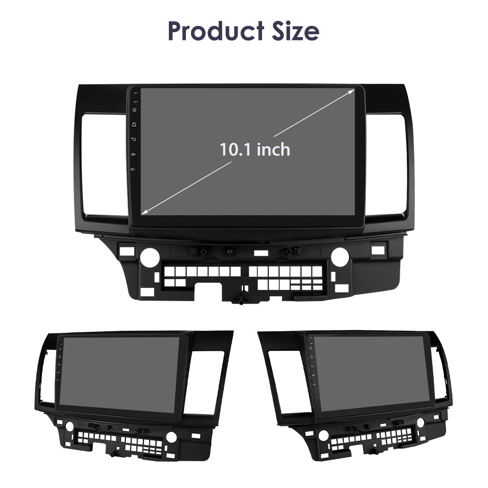 Navegador Android transfronterizo adecuado para 07-12 Mitsubishi Lancer Bluetooth WIFI navegación del coche todo en uno GPS