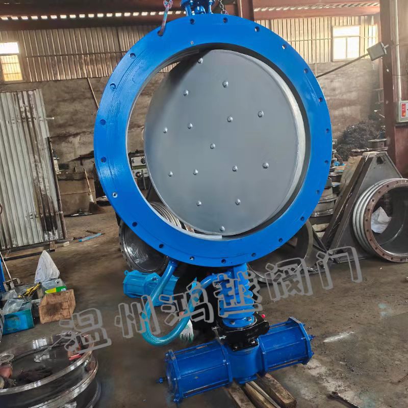 气动水冷蝶阀DT641W-2.5C高温蝶阀气动/手动/双水冷蝶阀