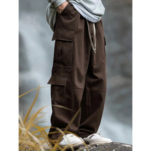 H 11378 Men's Straight Multi-pocket Cargo Pants ��ʿֱͲ���