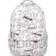 Korean style Japanese casual sweet backpack burden-reducing large capacity student schoolbag personalized graffiti trendy cool style backpack