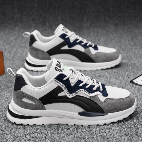 White shoes for men, spring, versatile, breathable, sports, versatile, trendy sneakers for boys, trendy shoes, casual shoes, shoes for men