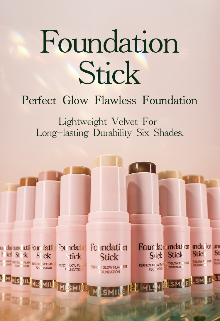 Casual Solid Color Plastic Foundation Makeup display picture 1