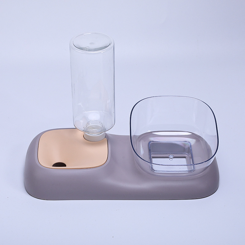 Suministros para mascotas tazón para perros tazón para gatos tazón doble tazón para beber automático tazón para perros tazón para gatos tazón de arroz antidetonante