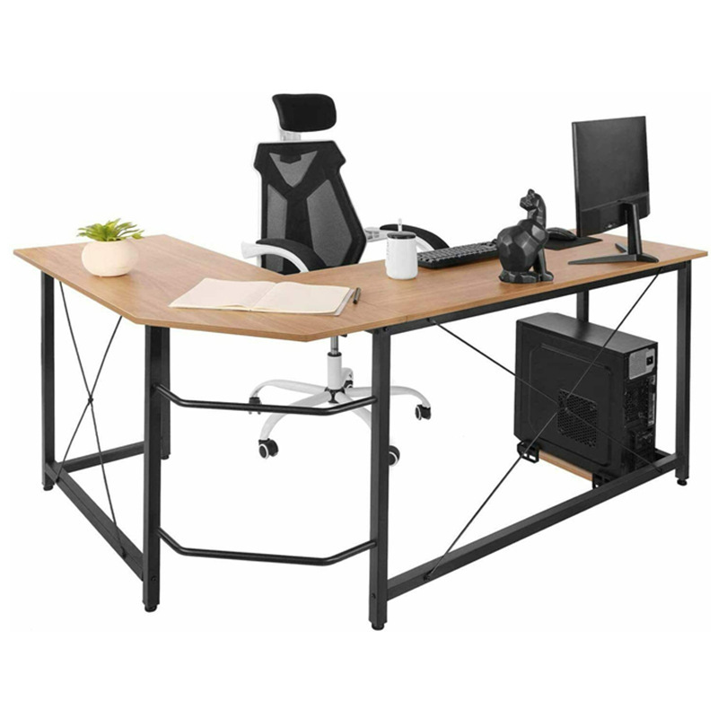 Brand New Custom L-Shaped Desk Gaming Computer Corner Pc Studio Table Home Office Workstation Desktop