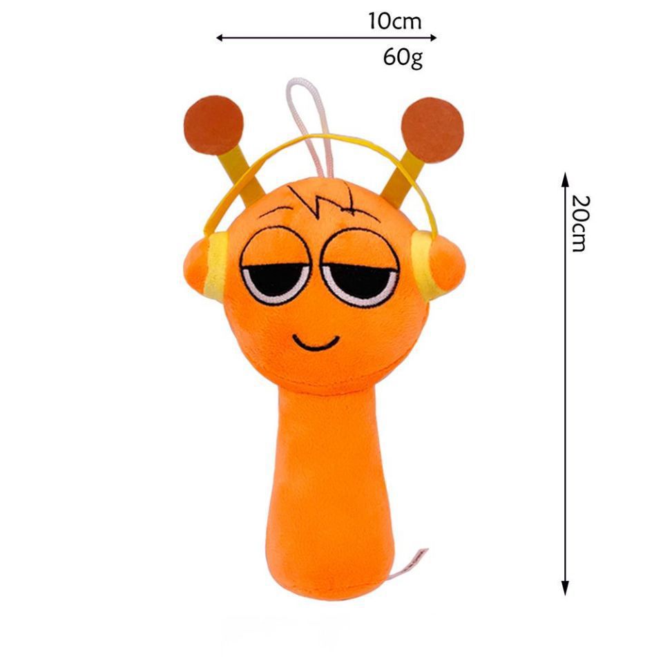 Rhythm Box 1 Spot Segundos Fat Cross-border Sprunki Plush Advanced Game Muñeca de felpa