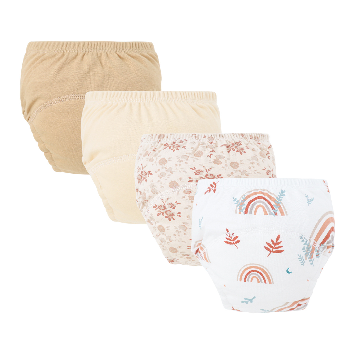Calzón de Entrenamiento Lavable para Bebé de Algodón Puro Reutilizable para Bebés y Niños Pequeños image 30