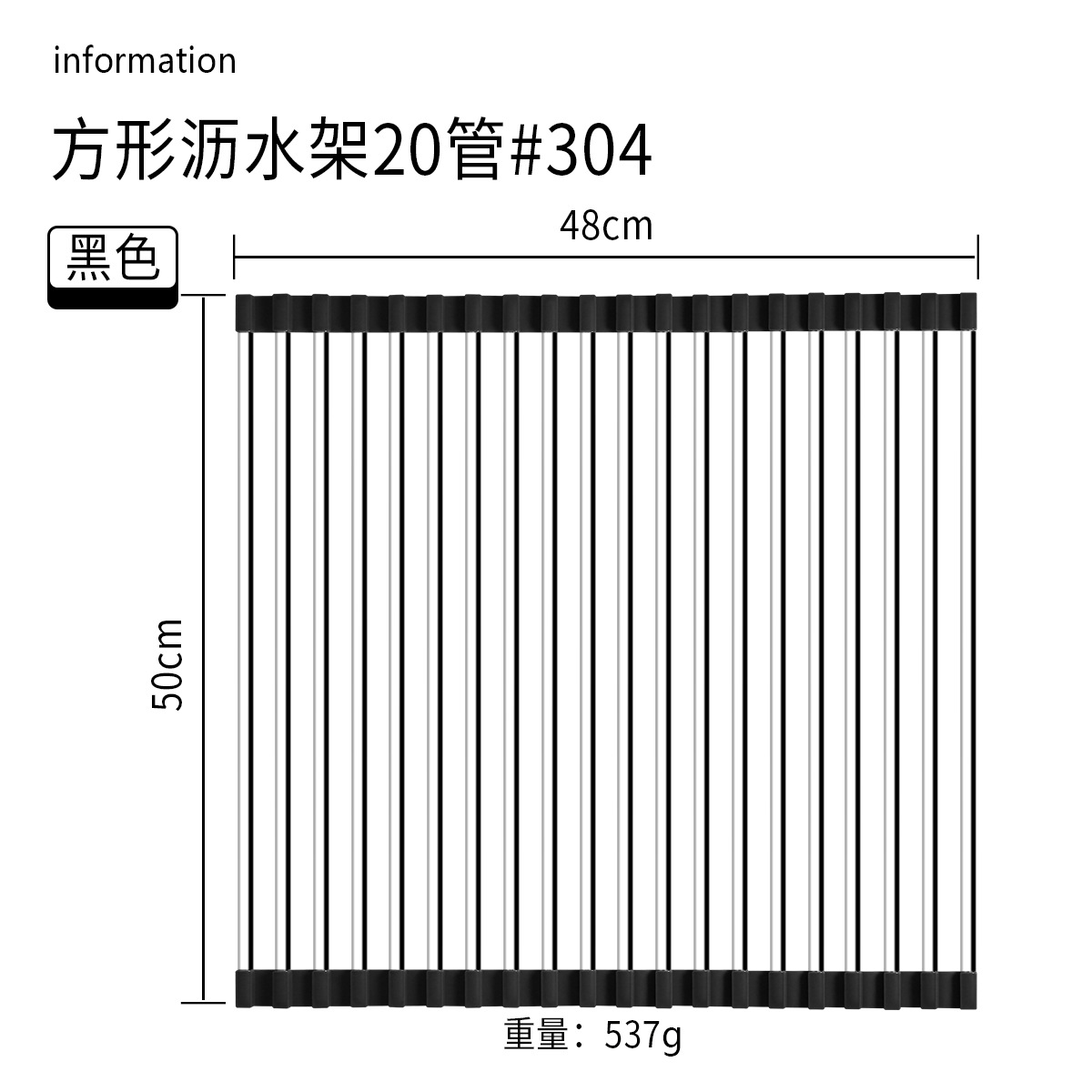 Cocina hogar 304 Escritorio de acero inoxidable integrado plegable tubo cuadrado plato taza obturador fregadero drenaje estante