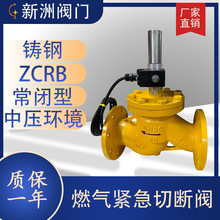 ZCRB防爆型工业天燃气紧急切断阀商用饭店防爆常开燃气液化气煤气