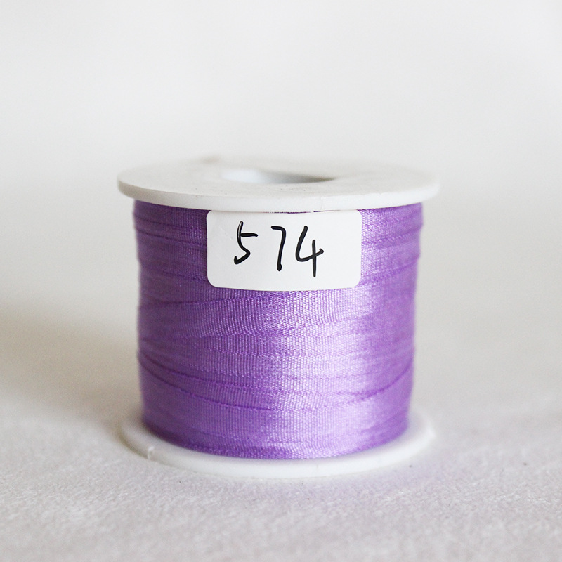 4 mm DIY mano cinta de seda flotante cinta de embalaje rosa cinta de color negro Ling Miao material de cinta para el cabello