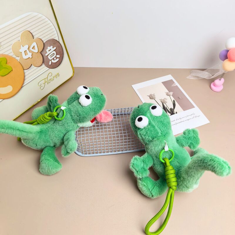 Funny Magnetic Tongue-Out Lizard Pendant, Popular Plush Toy, Backpack Decoration, Doll, Claw Machine Toy Funny Magnetic Tongue-Out Lizard Pendant, Popular Plush Toy, Backpack Decoration, Doll, Claw Machine Toy