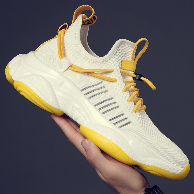 초대형 여름 통기성 메쉬 신발 남성용 가벼운 운동화 캐주얼 운동화 남성용 메쉬 신발 트렌디 인터넷 연예인 운동화