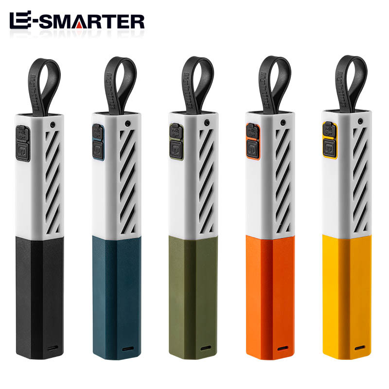 Linterna láser simple transfronteriza portátil ligera 18650 larga duración de carga rápida pequeña linterna de emergencia