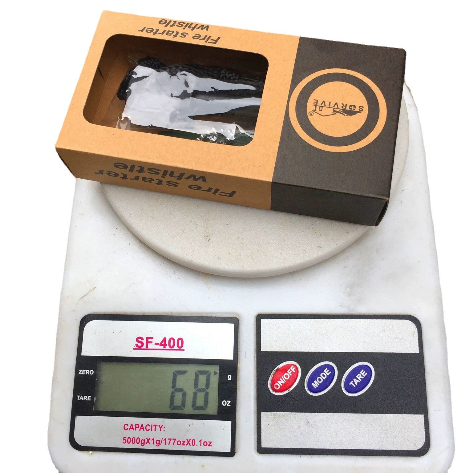 Travel lighter, whistle, gift box, set