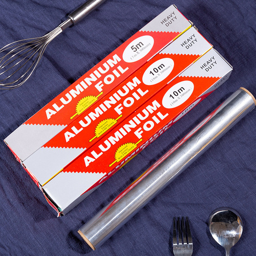 Department store wholesale creative barbecue baking utensils metal tin foil picnic aluminum foil barbecue paper food grade tin foil