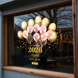 墙贴;圣诞装饰品;玻璃贴