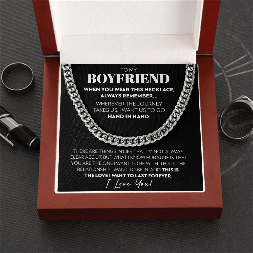 European And American Cross-Border Exclusive Stainless For Men Titanium Steel Cuban Chain Encrypted Round Polished_voghion.com