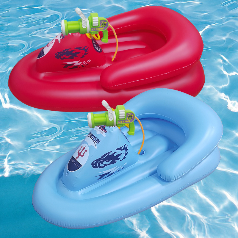 Inflatable water float