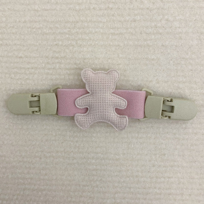 INS estilo coreano clip de suspensión oso pantalones de tirantes para niños clip anti-caída clip de la correa del hombro soporte de la falda de la suspensión antideslizante artefacto de hombro