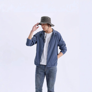 Factory direct light breathable men's and women's lovers summer anti-ultraviolet skin clothing sunscreen jacket wholesale