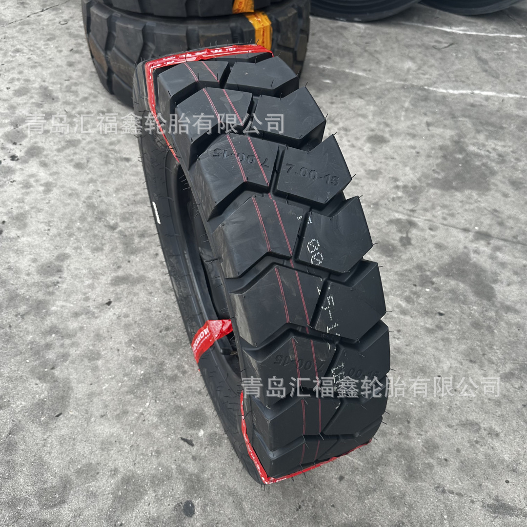 出口/批发工业叉车轮胎  7.00-15 充气叉车轮胎 700-15
