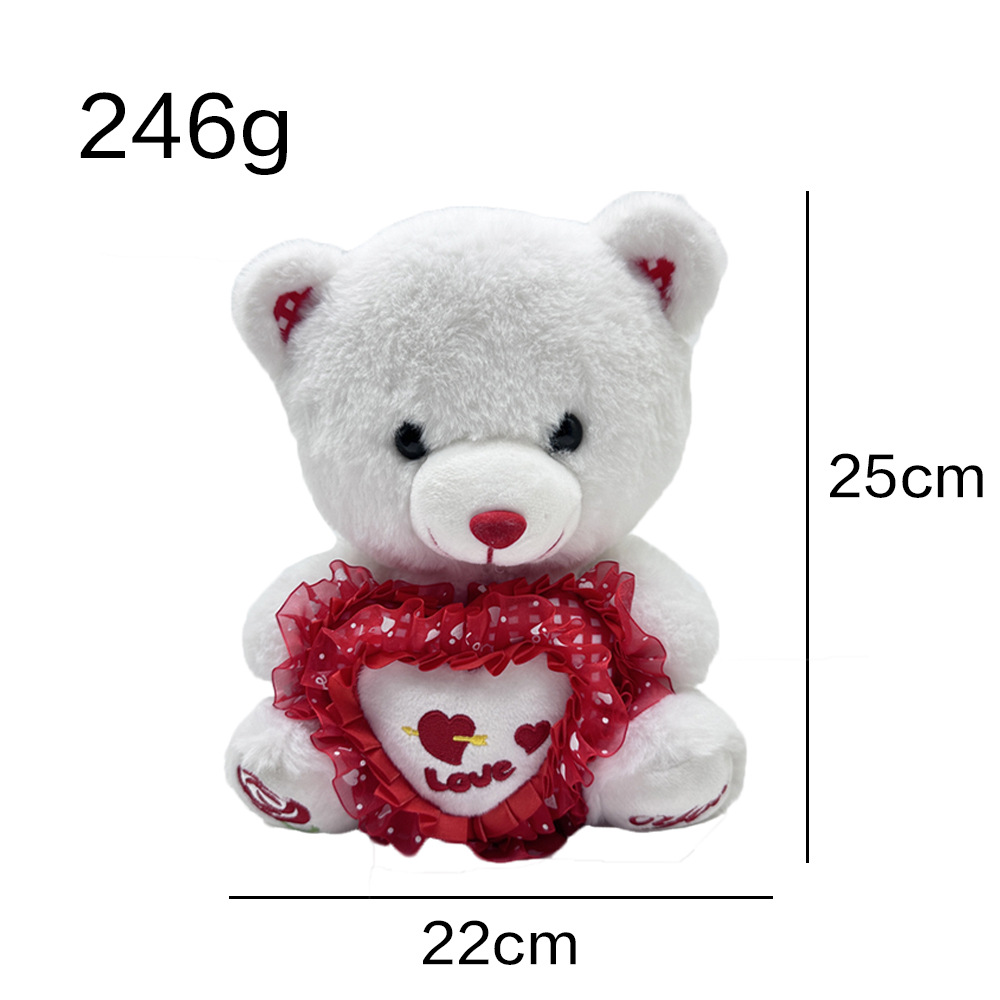 Peluche pareja de osos, nuevo modelo, transfronterizo, personalizable por diseño, regalo romántico image 5