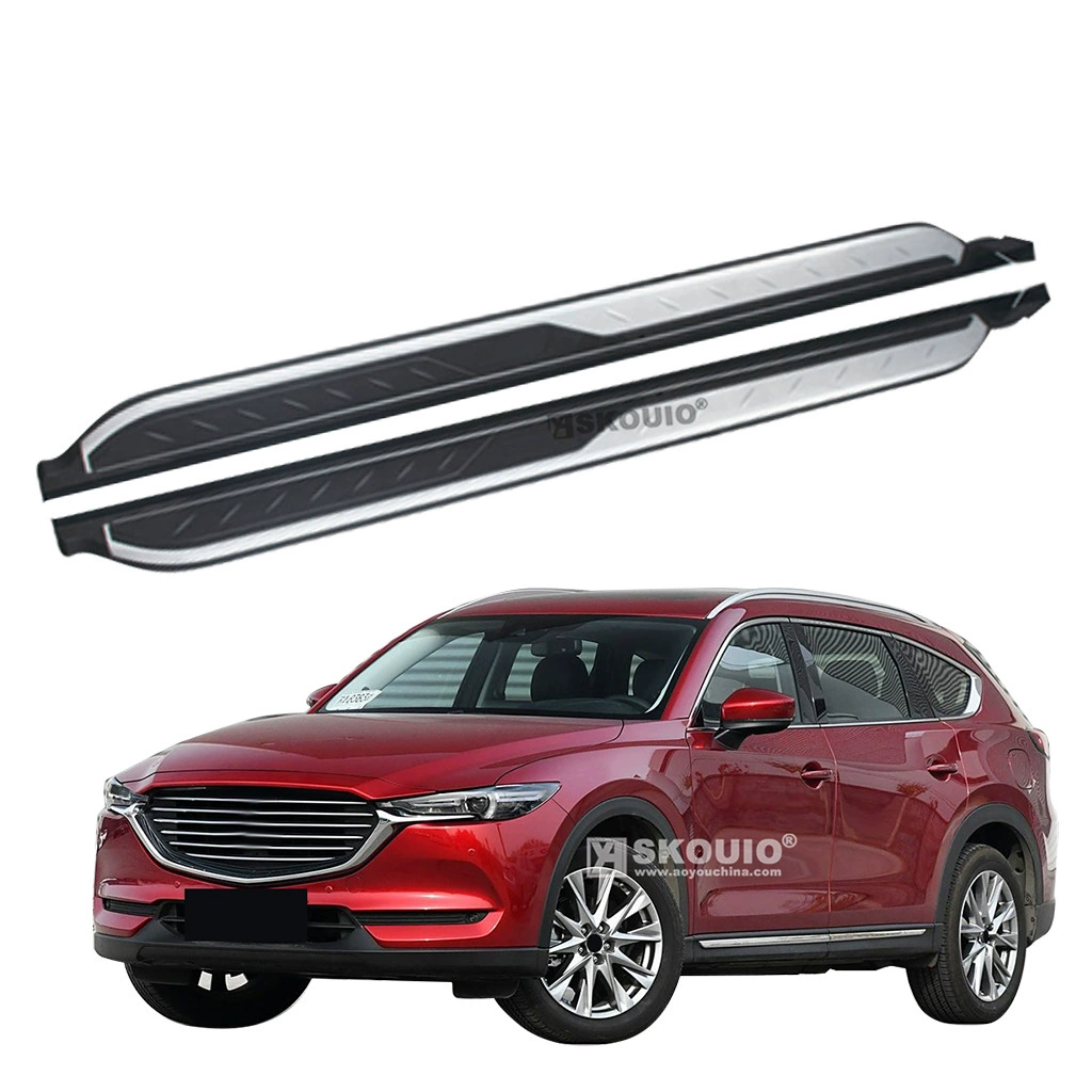 Подходит для педали Mazda CX-8 CX-8, специальная боковая педаль из алюминиевого сплава, автомобильная приветственная педаль