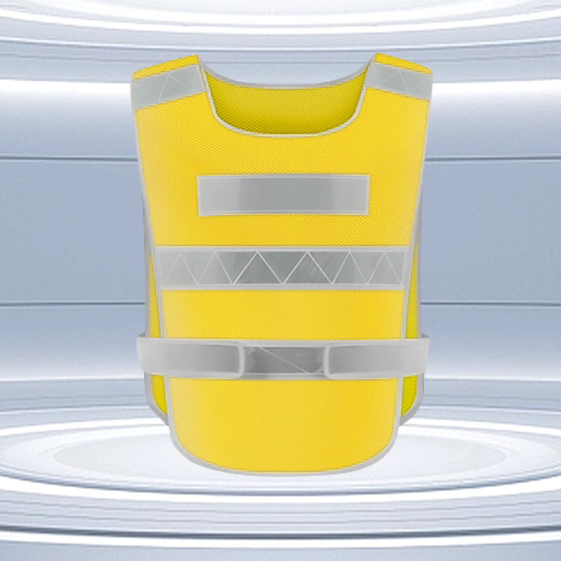 일체형 철도 노란색 * 강조 반사 스트립 * 안전 조끼 * 고객 서비스에 문의