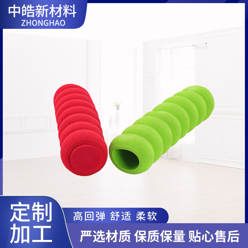 泡棉发泡管NBR手把套 NBR发泡管俯卧撑橡塑手柄橡胶管门把套护套