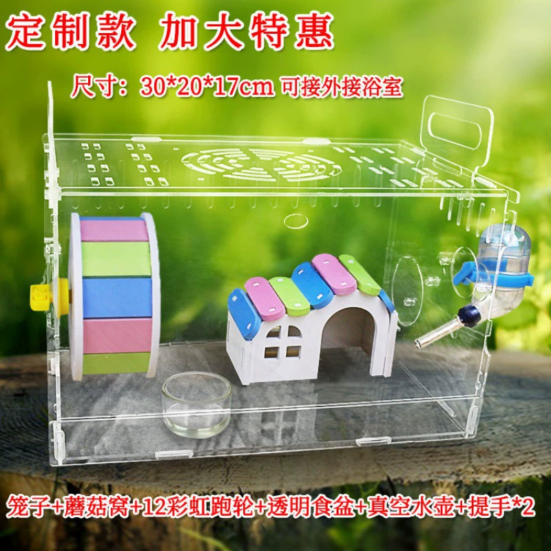 Double-layer acrylic villa