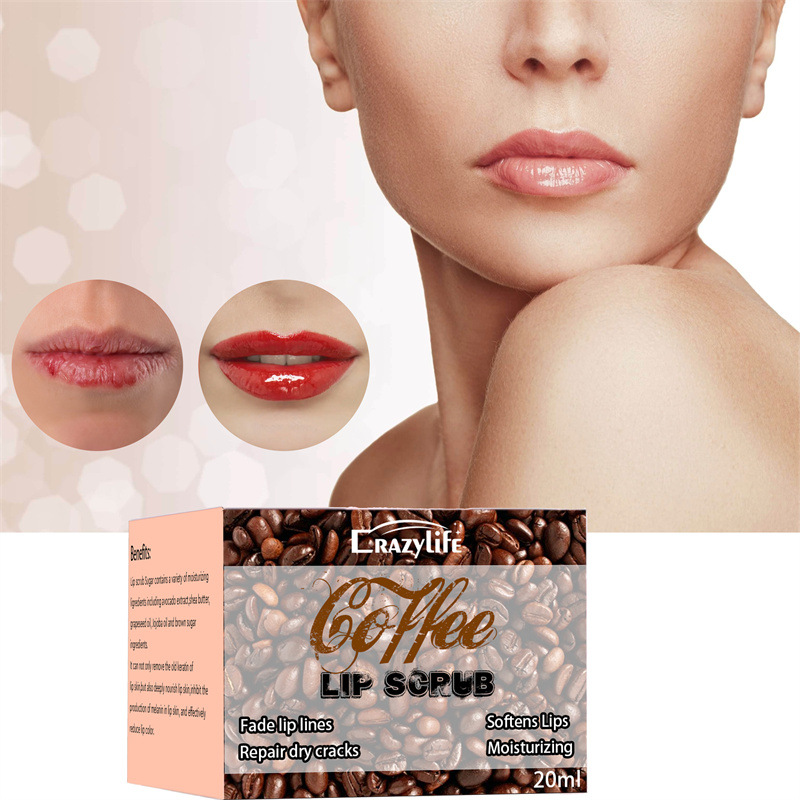 Crazylife Coffee Lip Scrub 2