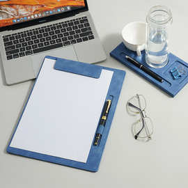 文件夹商务A4双强力夹商务办公双夹式资料夹整理收纳夹会议垫底座