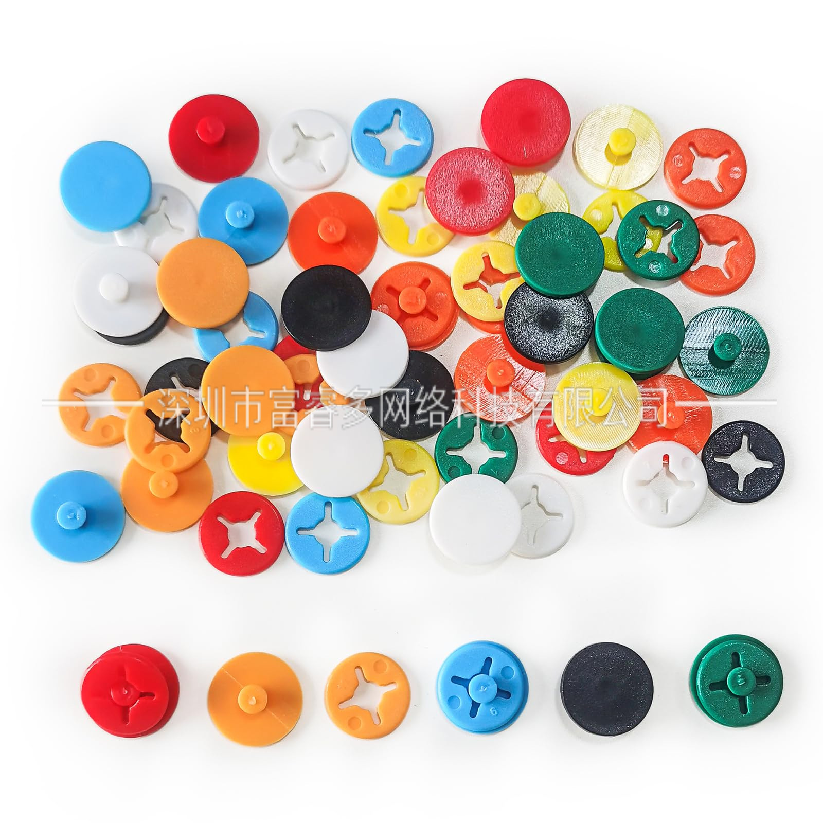 Comercio exterior 12pcs/24pcs Marathon matrícula hebilla fija número hebilla de tela hebilla fija para correr