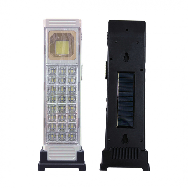 Lámpara de iluminación recargable multifuncional solar móvil de alta potencia luz de emergencia portátil luz de camping al aire libre image 4