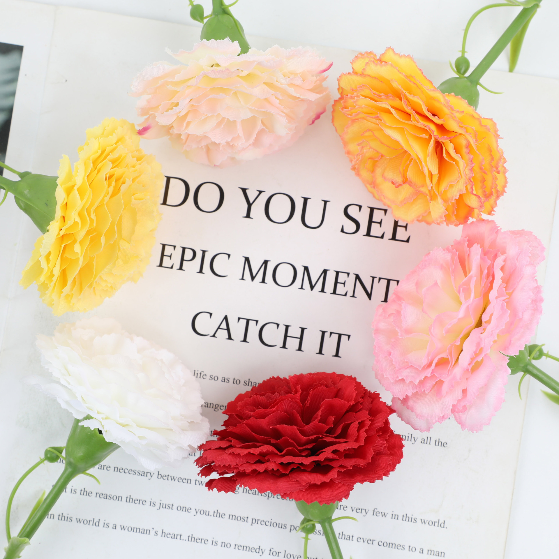 (Cross-border trading), (Wholesale), realistic artificial flowers, flower arrangements for mother's day for party 2