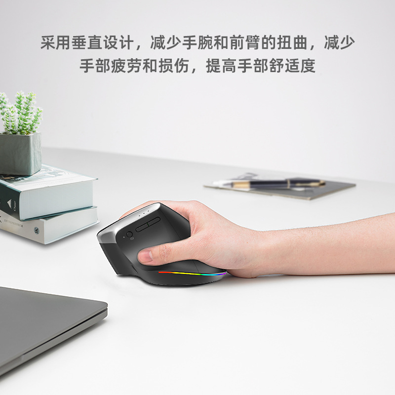 V10 sınır ötesi çok satan 2.4G kablosuz Bluetooth mouse oyun faresi masaüstü dizüstü tablet RGB için uygun