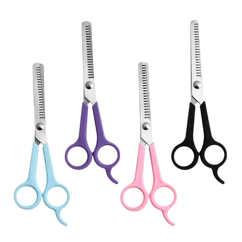 Manufacturer wholesale stainless steel pet scissors, easy to clean hairdressing scissors, pet hairdressing and grooming scissors with fine teeth